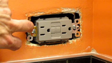 electrical box in wall falling in|how to tighten wall outlets.